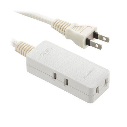 Ohm Electric 3-Socket Slim Tap 3m