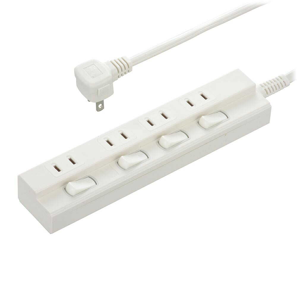 Ohm Electric Energy-Saving Tap 4 Outlets 1m