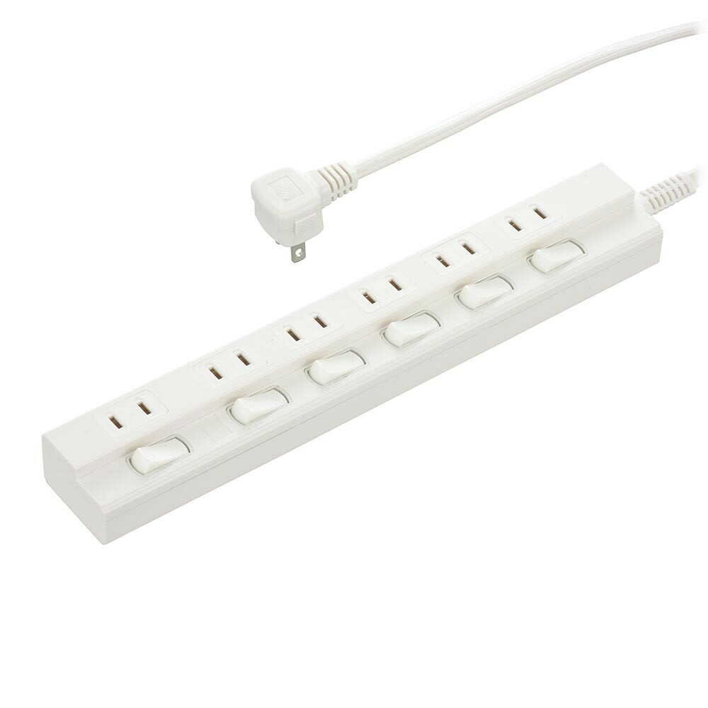 Ohm Electric Energy-Saving Tap 6 Outlets 1m