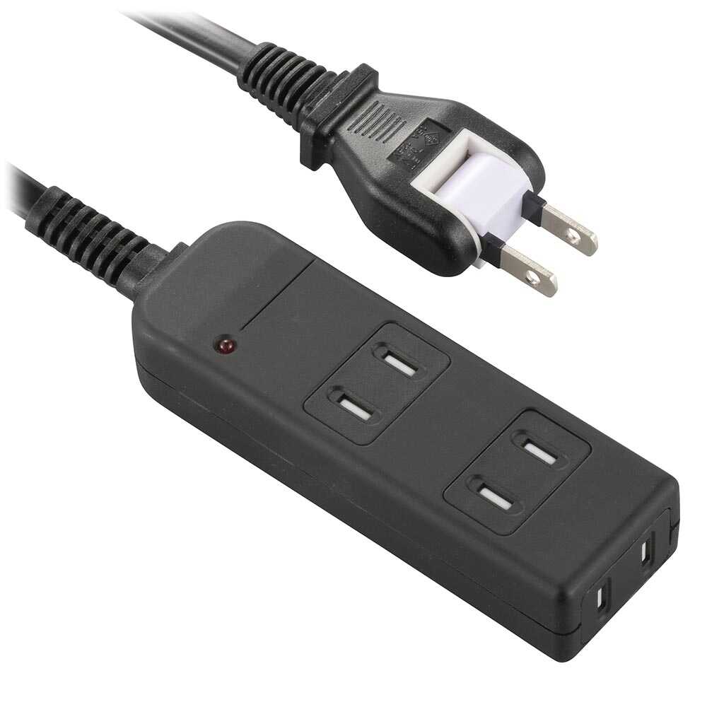 Ohm Electric Safety Tap with Lightning Guard 3 Outlets HS-TK31SFK-22