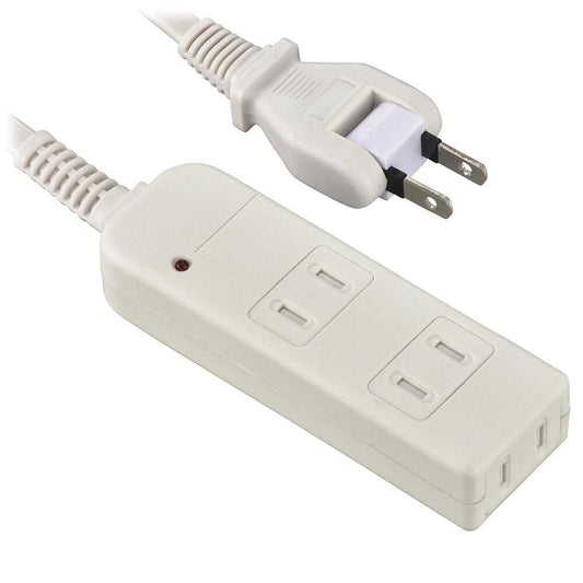 Ohm Electric Safety Tap Lightning Guard 3 Outlets HS-TK32SFW-22