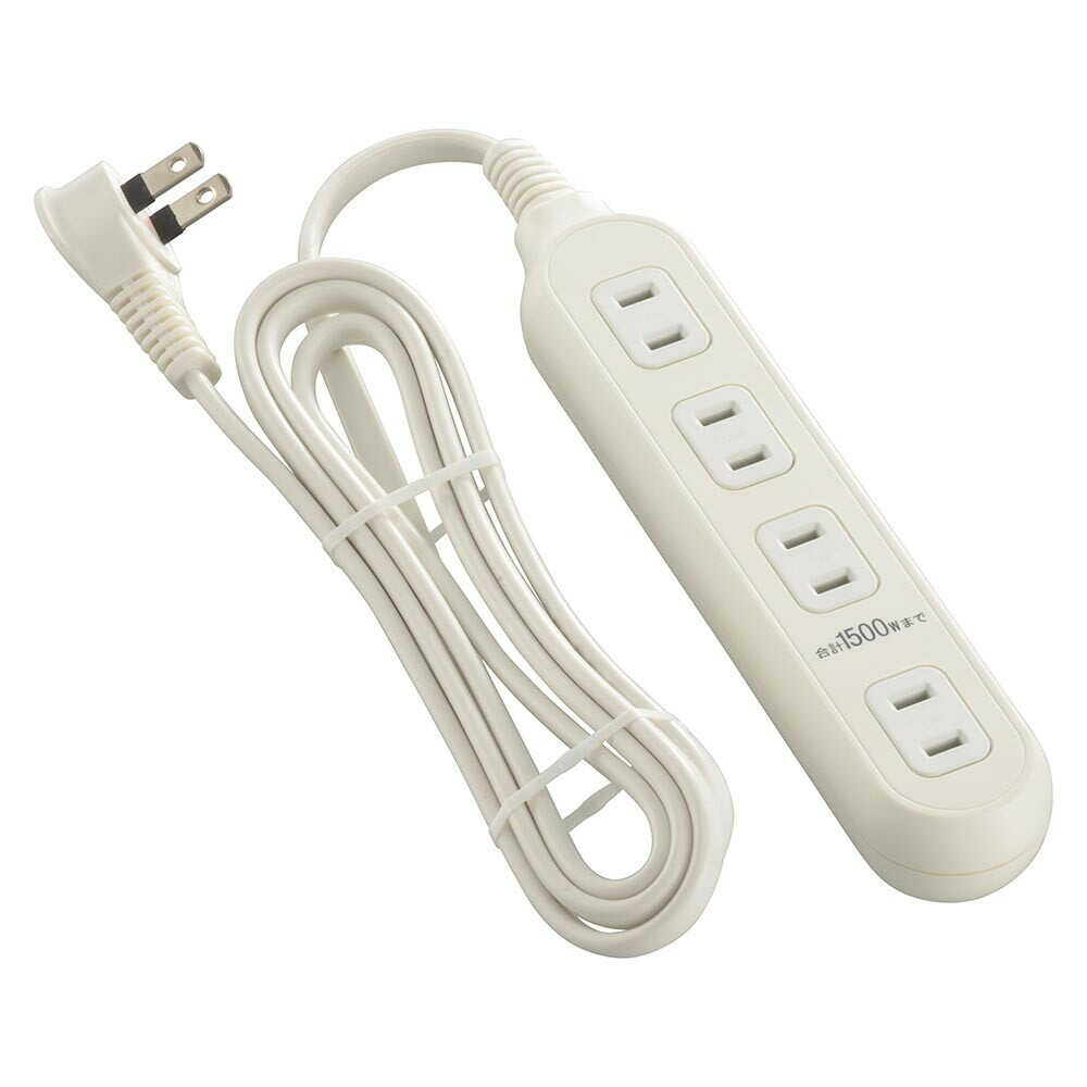 Ohm Electric 4 Outlet Tap 1.5m
