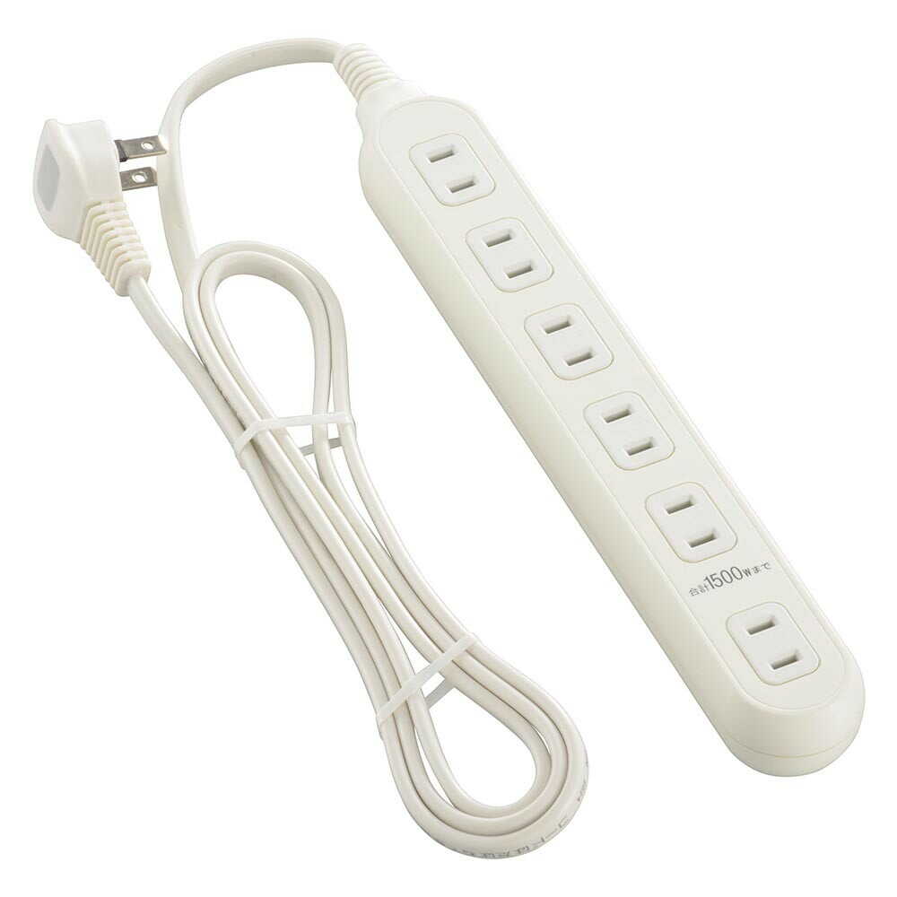 Ohm Electric 6 Outlet Tap 1.5m