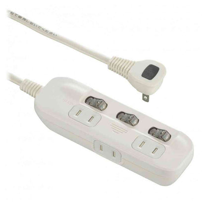 Ohm Electric Power Tap Alternating Outlet 3-Socket 2m HS-TP32ADW22