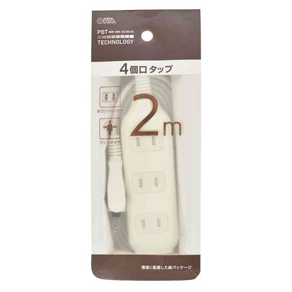 Ohm Electric 4-Outlet Tap 2m HS-T42W22