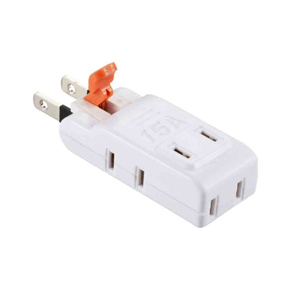 Ohm Electric Easy Pull Micro Tap 4 Outlets HS-TM4B3-W