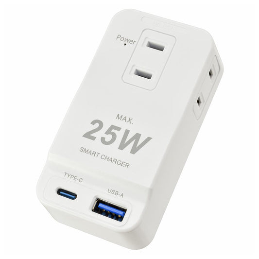 Ohm Electric Smoke Guard USB Power Strip 3 Outlets