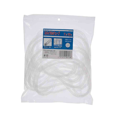 Ohm Electric Spiral Tube, Inner Diameter 7mm, 10m, GST-6