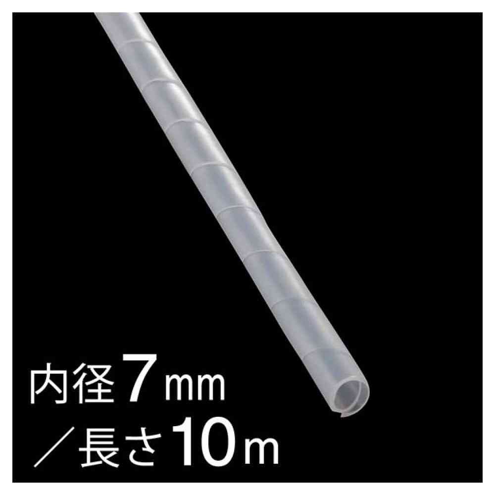 Ohm Electric Spiral Tube, Inner Diameter 7mm, 10m, GST-6