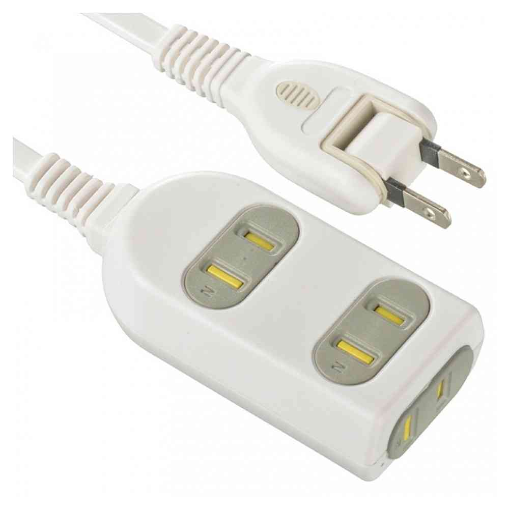 Ohm Electric 3 Outlet Socket with Shutter 3m HS-T33HK3-W