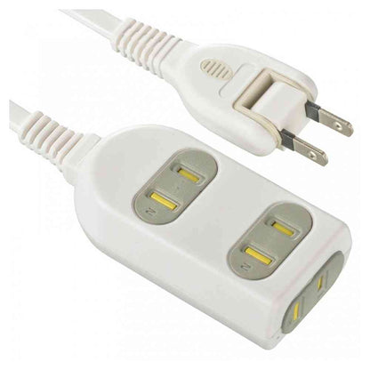 Ohm Electric 3 Outlet Socket with Shutter 3m HS-T33HK3-W