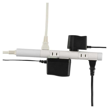 Ohm Electric Rotating Slim Tap 6 Outlets 1.5m