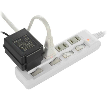 Ohm Electric Smoke Guard Energy Saving Tap Lightning Guard 4 Outlets 2m