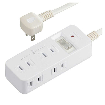 Ohm Electric Smoke Guard Switch Tap 6 Outlets 3m