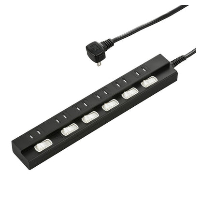 Ohm Electric Lightning Resistant Energy Saving Tap 6 Outlets 2m
