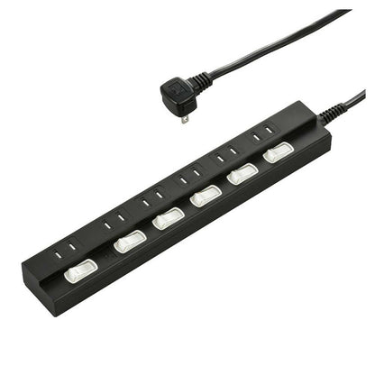 Ohm Electric Lightning Resistant Energy Saving Tap 6 Outlets 2m