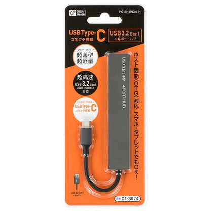 Ohm Electric USB Hub 4-Port Type-C Connector