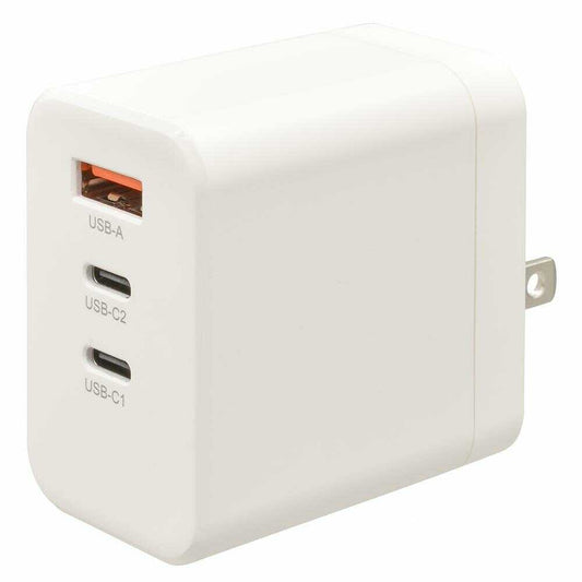Ohm Electric AC Charger PD/QC Compatible Type-C Type-A