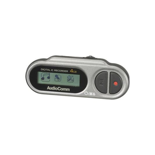 Ohm Electric AudioComm Digital IC Recorder 4GB