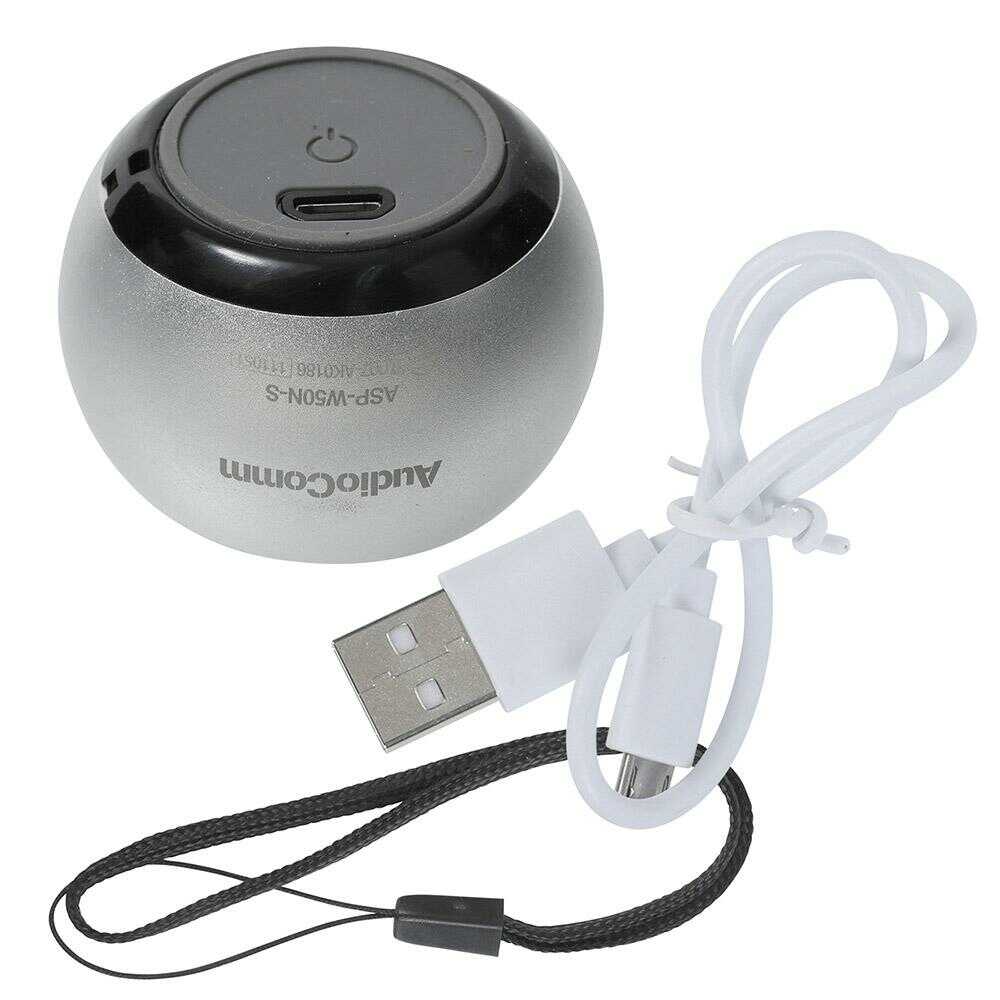 Ohm Electric Wireless Mini Speaker Silver
