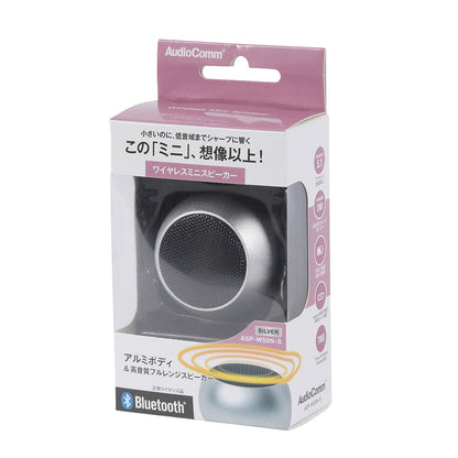 Ohm Electric Wireless Mini Speaker Silver
