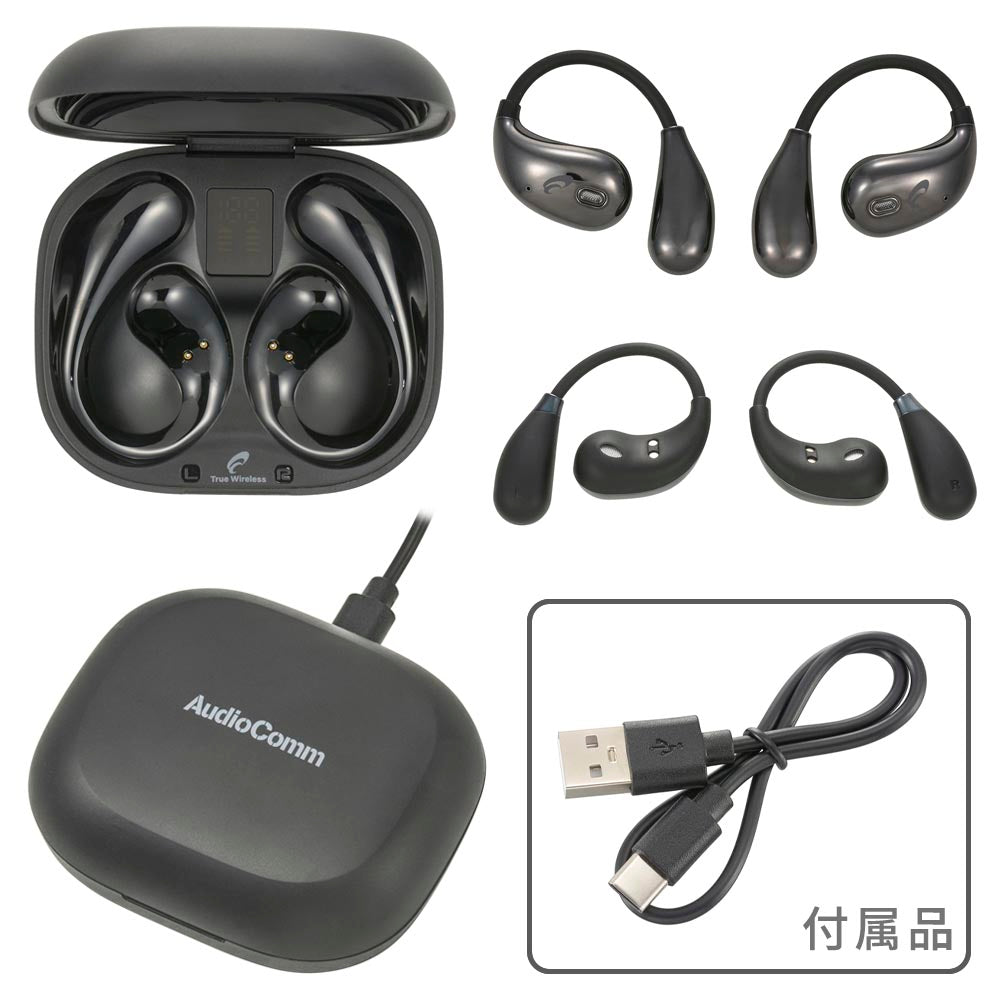 Ohm Electric Completely Wireless Earphones with Ear Hooks