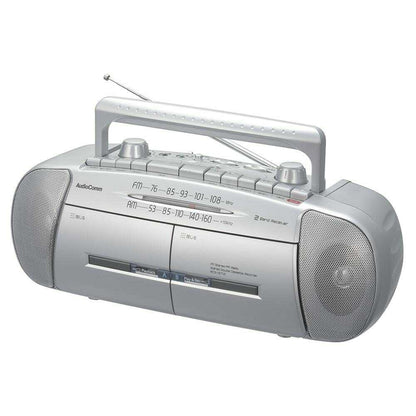 Ohm Electric Double Radio Cassette Recorder AM/FM Stereo