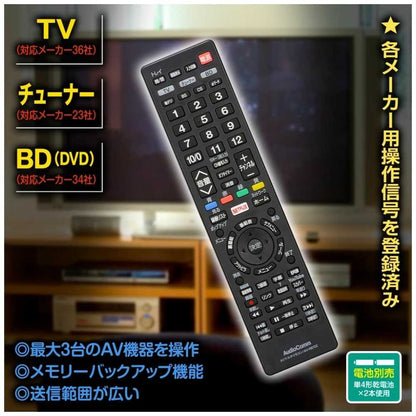 Ohm Electric AudioComm AV Multi Remote Control