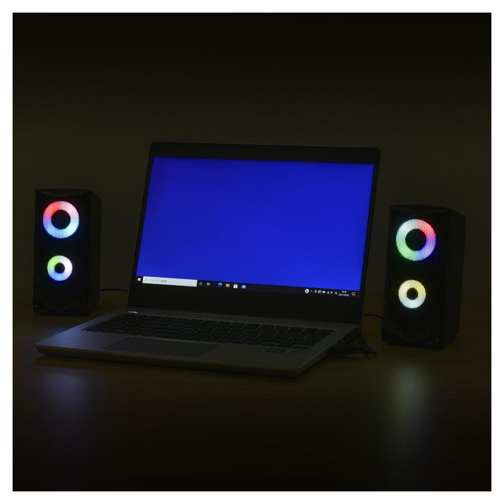 Ohm Electric USB Powered Speaker with LED Illumination