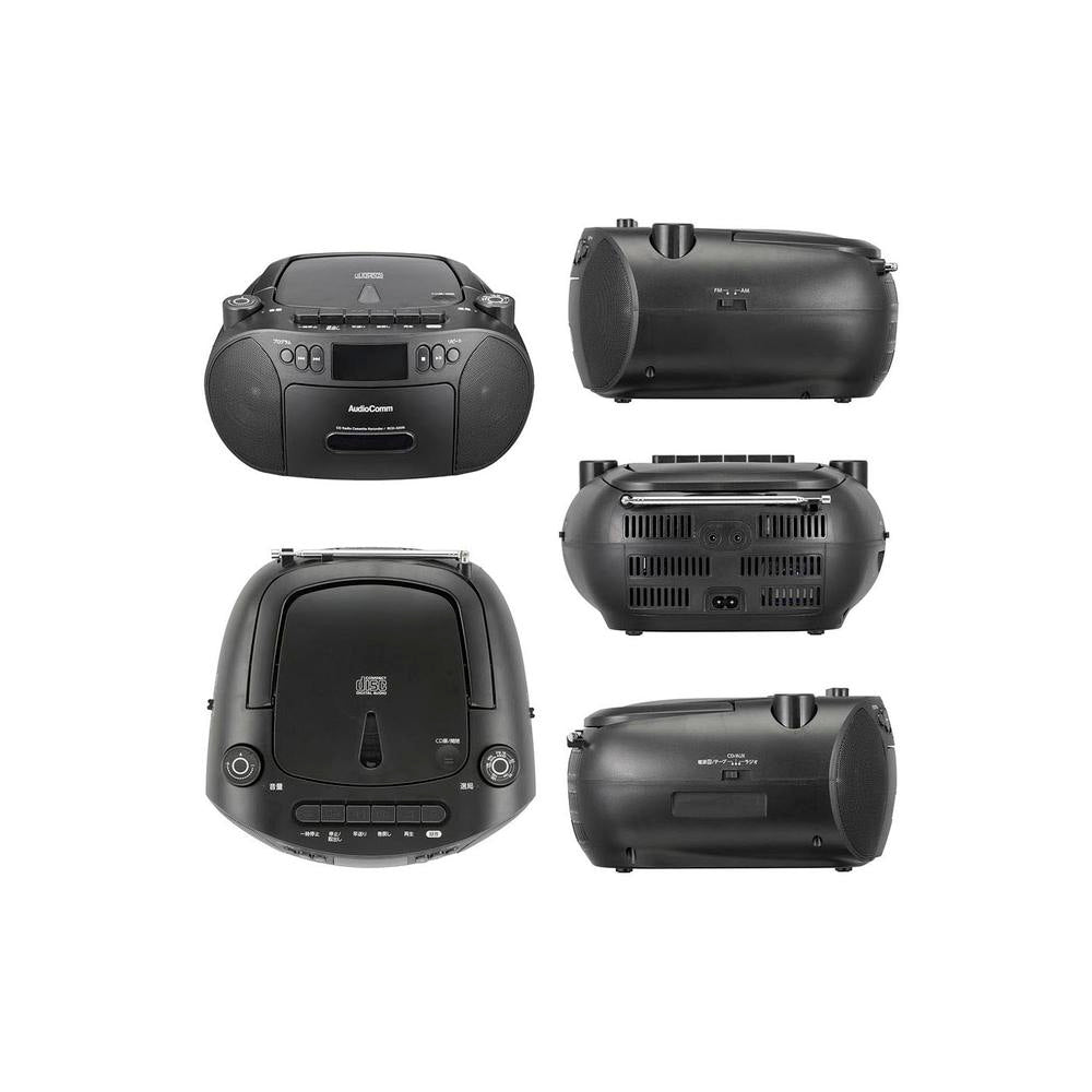 Ohm Electric AudioComm CD Radio Cassette Player