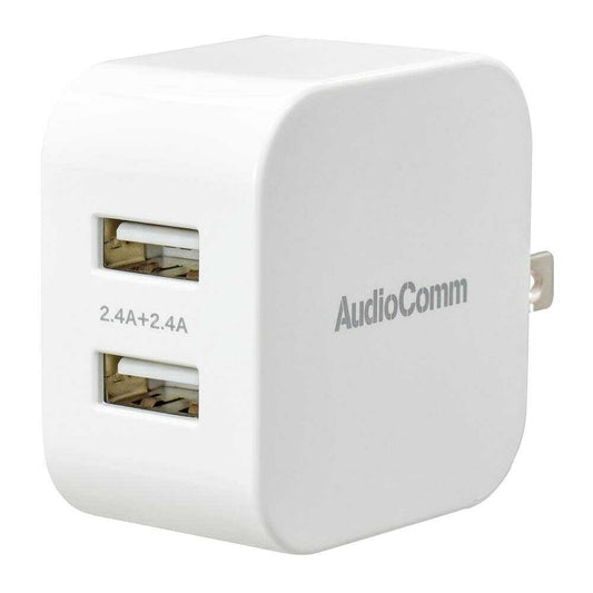 Ohm Electric USB Charger 4.8A USB-A×2