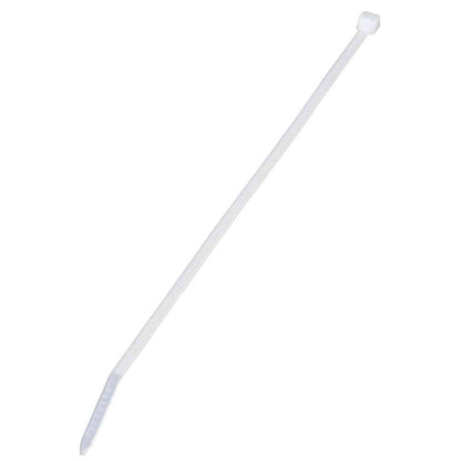 Ohm Electric Lock Tie Indoor Use 200mm White 04-3133 (100 pieces)