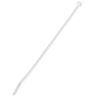 Ohm Electric Lock Tie Indoor Use 250mm White 04-3134 (100 pieces)