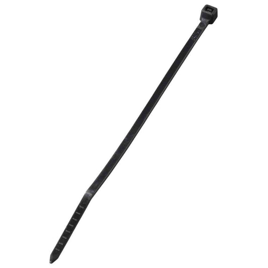Ohm Electric Lock Tie Weather Resistant 100mm Black 04-3136 (100 pieces)