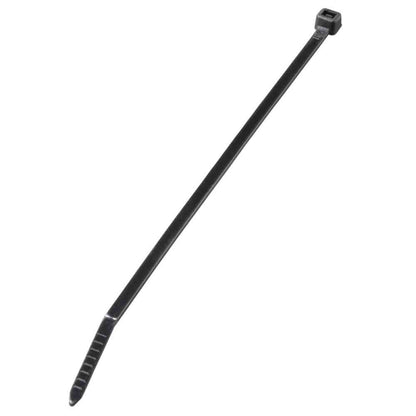 Ohm Electric Lock Tie Weather Resistant 150mm Black 04-3137 (100 pieces)
