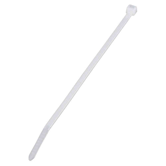 Ohm Electric Lock Tie Indoor Use 150mm White 04-3141 (30 pcs)