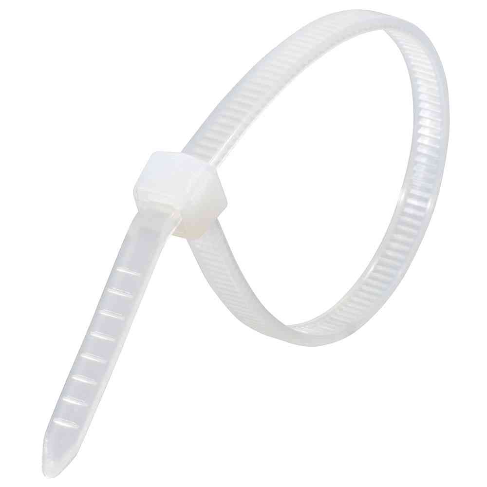 Ohm Electric Lock Tie Indoor Use 150mm White 04-3141 (30 pcs)