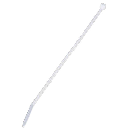 Ohm Electric Lock Tie Indoor Use 200mm White 04-3142 (20 pcs)