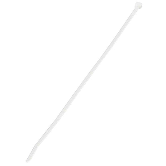 Ohm Electric Lock Tie Indoor Use 300mm White 04-3144 (10 pcs)