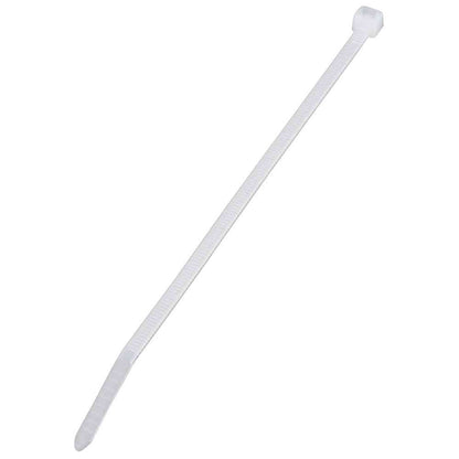 Ohm Electric Lock Tie Indoor Use 150mm White 04-3146 (400 pcs)