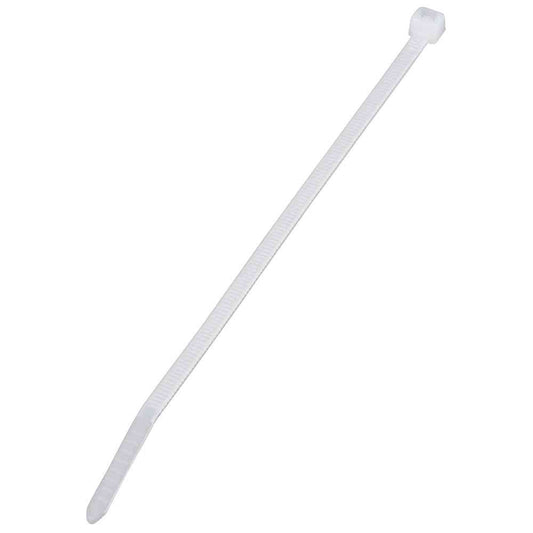 Ohm Electric Lock Tie Indoor Use 150mm White 04-3146 (400 pcs)