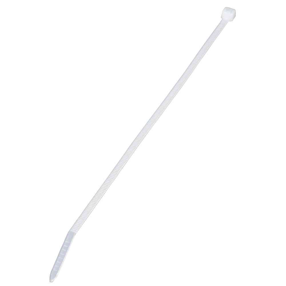 Ohm Electric Lock Tie Indoor Use 200mm White 04-3147 (300 pcs)