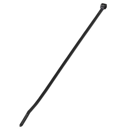 Ohm Electric Lock Tie Weather Resistant 250mm Black 04-3151 (15 pcs)