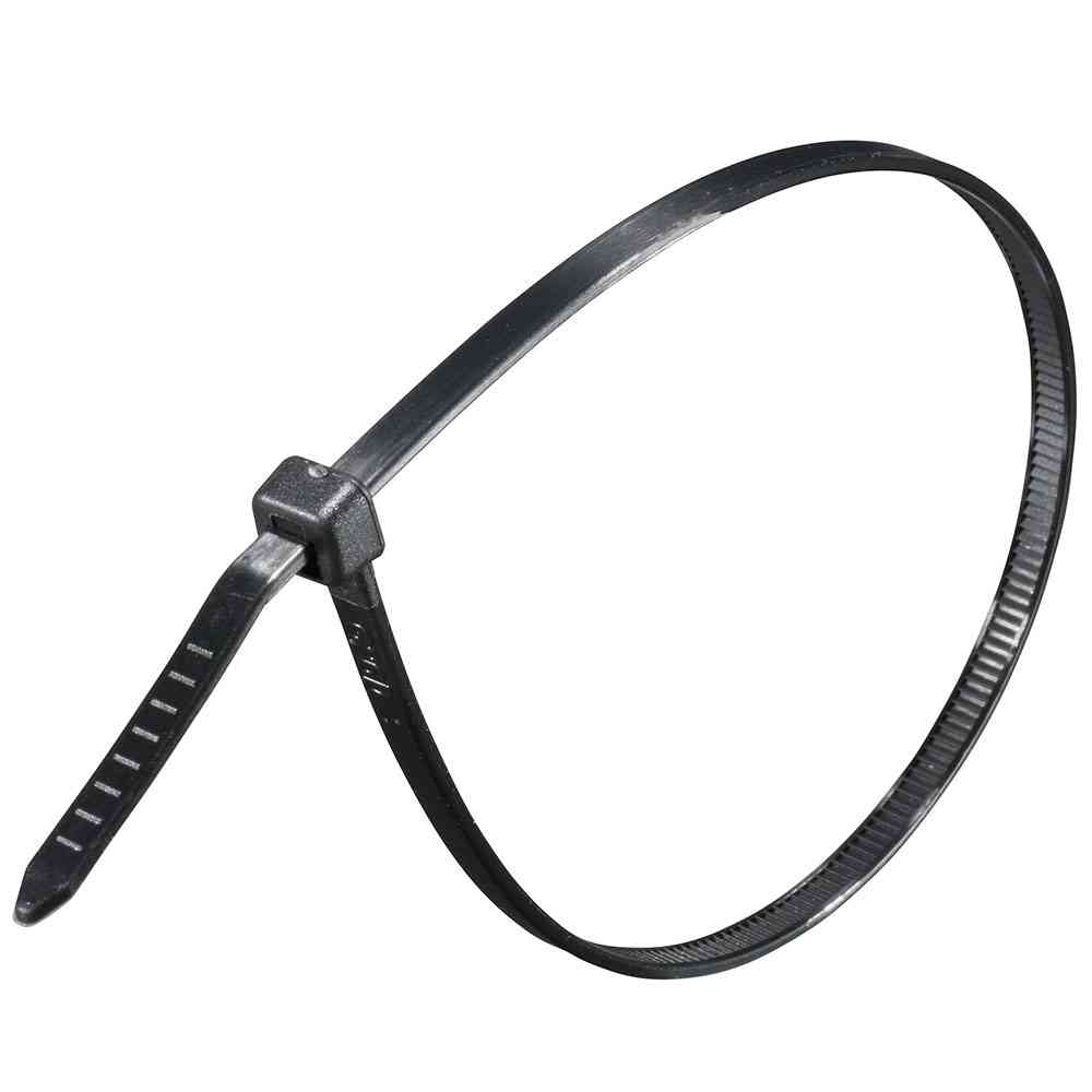 Ohm Electric Lock Tie Weather Resistant 250mm Black 04-3151 (15 pcs)