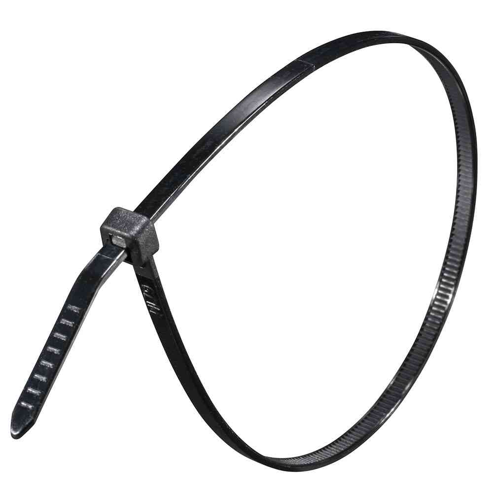 Ohm Electric Lock Tie Weather Resistant 300mm Black 04-3152 (10 pcs)