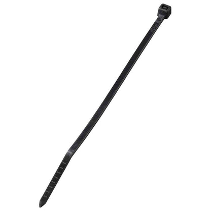 Ohm Electric Lock Tie Weather Resistant 100mm Black 04-3153 (1000 pcs)