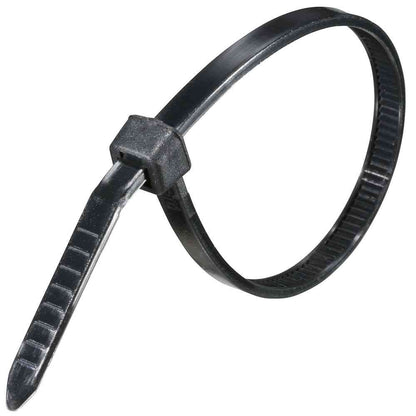 Ohm Electric Lock Tie Weather Resistant 150mm Black 04-3154 (400 pcs)