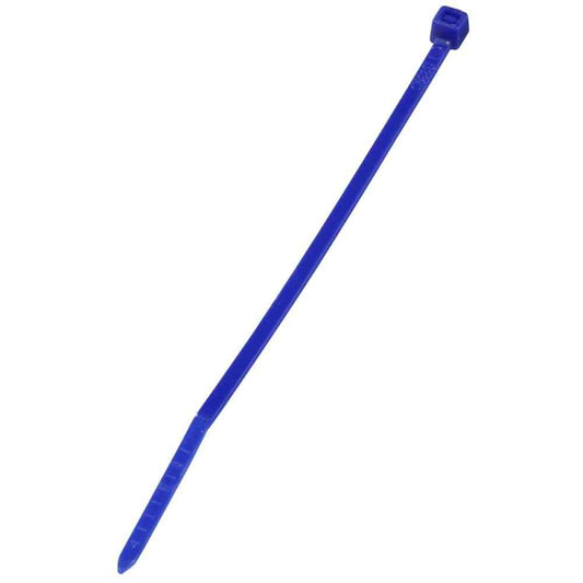Ohm Electric Color Tie Indoor Use 100mm Blue 04-3160 (50 pcs)