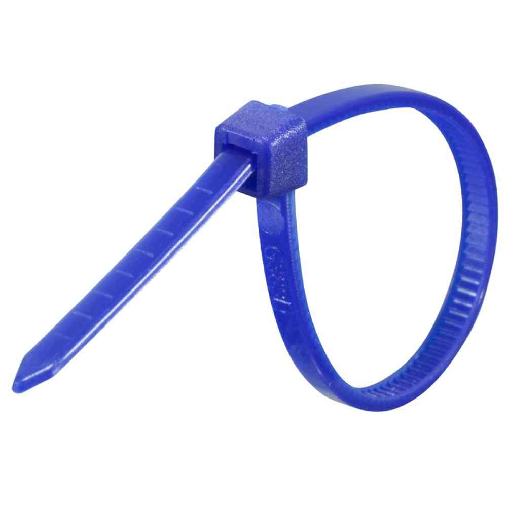 Ohm Electric Color Tie Indoor Use 100mm Blue 04-3160 (50 pcs)