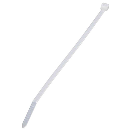 Ohm Electric Wide Tie Indoor Use 200mm White 04-3326 (50 pcs)